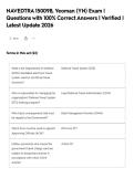 NAVEDTRA 15009B&comma; Yeoman &lpar;YN&rpar; Exam &vert;&NewLine;Questions with 100&percnt; Correct Answers &vert; Verified &vert;&NewLine;Latest Update 2026