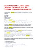  2026 HEENT Exam Questions and Answers &ndash; Latest Actual & Verified Tests &vert; A&plus; Guaranteed with Complete Solutions