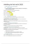 samenvatting inleiding tot recht sem 1 KMO&NewLine;