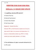 PIPEFITTER STAR EXAM 2026 &ndash; 200&plus; PRACTICE QUESTIONS & ANSWERS WITH RATIONALES