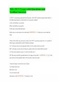 NHA PCT Exam with Questions and Verified Answers