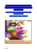 Test Bank for Fundamentals of Human Neuropsychology&comma; 8th Edition by Kolb & Whishaw &vert; All Chapters Covered &vert; Complete Guide with Verified Q&A