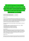 LPN HESI Entrance Exam Official Academic Readiness Assessment Actual Exam 2026&sol;2027 with Detailed Rationales &vert; Complete Exam-Style Questions &vert; Pass Guaranteed &ndash; A&plus; Graded&NewLine;&NewLine;