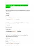 FEMA IS 700 Exam with Questions and Answers