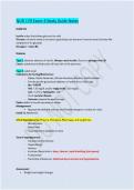 NUR 170 Exam 3 Study Guide Notes