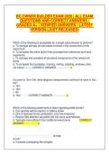 BC OWNER BUILDER EXAM 2026 ALL EXAM QUESTIONS AND CORRECT ANSWERS GRADED A&plus; VERIFIED ANSWERS LATEST VERSION &lpar;JUST RELEASED&rpar;&NewLine;&NewLine;