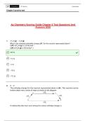 Chemistry &lpar;CHEM253&rpar; Ap Chemistry Scoring Guide Chapter 6 Test Questions And Answers 2026&NewLine;