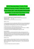 HESI Pharmacology Evolve Exam Bundle Official Practice Exam Collection Actual Exam 2026&sol;2027 with Detailed Rationales &vert; Complete Exam-Style Questions &vert; Pass Guaranteed &ndash; A&plus; Graded&NewLine;&NewLine;