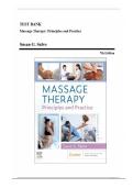 Test Bank - Massage Therapy-Principles and Practice&comma; 7th Edition &lpar;Salvo&comma; 2023&rpar;&comma; Chapter 1-30 &vert; All Chapters&NewLine;