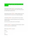 NUR 353 Final Exam with Questions and Answers