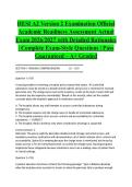 HESI A2 Version 2 Examination Official Academic Readiness Assessment Actual Exam 2026&sol;2027 with Detailed Rationales &vert; Complete Exam-Style Questions &vert; Pass Guaranteed &ndash; A&plus; Graded&NewLine;&NewLine;