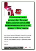 CAM &lpar;COMMUNITY ASSOCIATION MANAGEMENT&rpar; EXAM COMPLETE PACKAGE DEAL