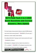 FIELD TECH 2 TO 5EXAM COMPLETE PACKAGE DEAL
