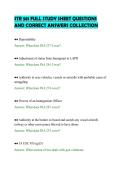 STR 581 FULL STUDY SHEET QUESTIONS &NewLine;AND CORRECT ANSWERS COLLECTION 