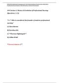 NUR 520 Foundational Competencies for the Professional Nurse Practice Exam 2026&sol;2027&colon; Verified Questions & Answers With Rationales &vert; Instant PDF Download