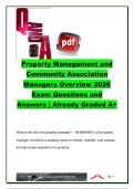 CAM &lpar;COMMUNITY ASSOCIATION MANAGEMENT&rpar; EXAM COMPLETE PACKAGE DEAL