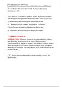 NUR 524 Pharmacology for AMNP Practice&NewLine;Exam 2026&sol;2027&colon; Verified Questions & Answers With Rationales &vert; Instant PDF Download&NewLine;