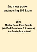 2nd Class Power Engineering 2B3 Exam &ndash; Revision Notes&comma; Practice Questions & Study Guide PDF