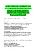 HESI NCLEX Practice Questions Official NCLEX Readiness Assessment Actual Exam 2026&sol;2027 with Detailed Rationales &vert; Complete Exam-Style Questions &vert; Pass Guaranteed &ndash; A&plus; Graded&NewLine;&NewLine;