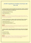 ATI RN Comprehensive Predictor Exit Exam with NGN &ndash; 149 High-Yield Questions & Rationales