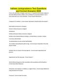 Indiana Jurisprudence Test Questions and Correct Answers 2026