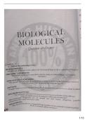 Biology Class 11 Chapter 2 - Biological Molecules &vert; Complete Q&A Notes &plus; Carbohydrates&comma; Proteins&comma; Lipids&comma; Enzymes with Answers