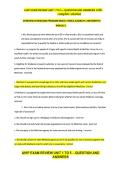 AHIP EXAM REVIEW UNIT 1 TO 5 &ndash; QUESTION AND ANSWERS with &NewLine;complete solution &NewLine;OVERVIEW of MEDICARE PROGRAM BASICS&colon; CHOICE&comma; ELIGIBILTY&comma; AND BENEFITS &NewLine;MODULE 1 