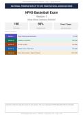 NFHS Basketball Exam Version 1 Actual Exam 2026&sol;2027 &ndash; Complete Exam-Style Questions &vert; 100&percnt; Verified &ndash; Pass Guaranteed &ndash; A&plus; Graded&NewLine;&NewLine;