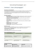 Samenvatting Orthopedagogiek &vert; Jaar 2 &vert; Hogeschool Leiden