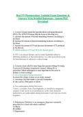 Hesi PN Pharmacology Updated Exam Questions & &NewLine;Answers With Detailed Rationales &vert; Instant PDF &NewLine;Download