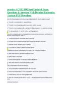 practice ACHE BOG test Updated Exam &NewLine;Questions & Answers With Detailed Rationales &NewLine;&vert; Instant PDF Download 