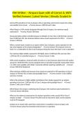 FAA Written &ndash; Airspace Exam with all Correct & 100&percnt; Verified Answers &vert;Latest Version &vert;Already Graded A&plus;