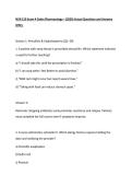 NUR 210 Exam 4 Galen Pharmacology &ndash; &lpar;2026&rpar; Actual Questions and Answers &lpar;PDF&rpar;&period;