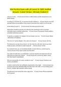 FAA Practice Exam with all Correct & 100&percnt; Verified Answers &vert;Latest Version &vert;Already Graded A&plus;