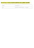 PES 564 Exam 2 ACTUAL UPDATED QUESTIONS AND CORRECT ANSWERS 