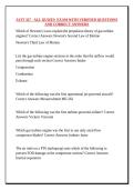 AVIT 327 - ALL QUIZES  EXAM WITH VERIFIED QUESTIONS AND CORRECT ANSWERS