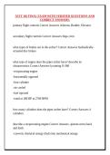 AVIT 102 FINAL EXAM WITH VERIFIED QUESTIONS AND CORRECT ANSWERS&period;