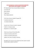 AVIT 102 BLOCK 1 EXAM  EXAM WITH VERIFIED QUESTIONS AND CORRECT ANSWERS