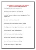 AVIT 428 BLOCK 1 &lpar;A320&rpar;  EXAM WITH VERIFIED QUESTIONS AND CORRECT ANSWERS