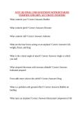 AVIT 102 FINAL UND QUESTIONS WITH DETAILED VERIFIED AND 100&percnt; ACCURATE ANSWERS