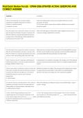 Final Exam Review Vocab - OPMA 3306 UPDATED ACTUAL QUESTIONS AND &NewLine;CORRECT ANSWERS