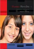 Test Bank for Human Heredity Principles and Issues 11th Edition Michael R&period; Cummings ISBN 9781305251052 Questions and Answers A&plus;