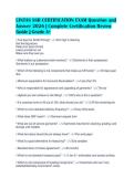 CINTAS SSR CERTIFICATION EXAM Question and&NewLine;Answer 2026 &vert; Complete Certification Review&NewLine;Guide &vert; Grade A&plus;