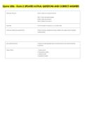 Opma 3306 - Exam 2 UPDATED ACTUAL QUESTIONS AND CORRECT ANSWERS 