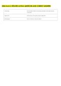 3306 Exam 2 UPDATED ACTUAL QUESTIONS AND CORRECT ANSWERS 