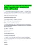 SLP PRAXIS PRACTICE Question and Answer&NewLine;2026 &vert; Updated Practice Questions and&NewLine;Solutions &vert; A&plus; Verified