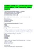 SLP PRAXIS PRACTICE Question and Answer&NewLine;2026 &vert; Ultimate Exam Preparation Bundle &vert;&NewLine;Grade A&plus;
