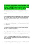 TEXAS WASTEWATER B Exam Question and&NewLine;Answer 2026 &vert; Comprehensive Study Pack&NewLine;with Detailed Rationales &vert; A&plus; Verified
