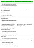 Arizona Life Insurance Exam Test Questions and Answers Graded A&plus;