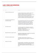 LARE 1 TERMS AND DEFINITION &NewLine;